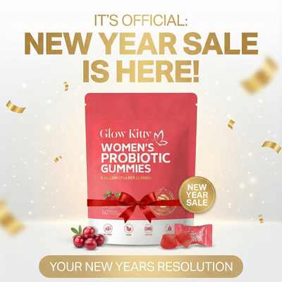 Glow Kitty™ Cranberry Probiotic Gummies