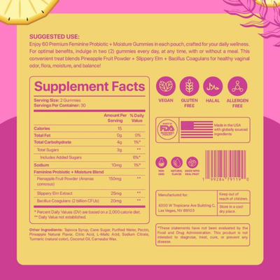 Glow Kitty™ Feminine Probiotic Gummies