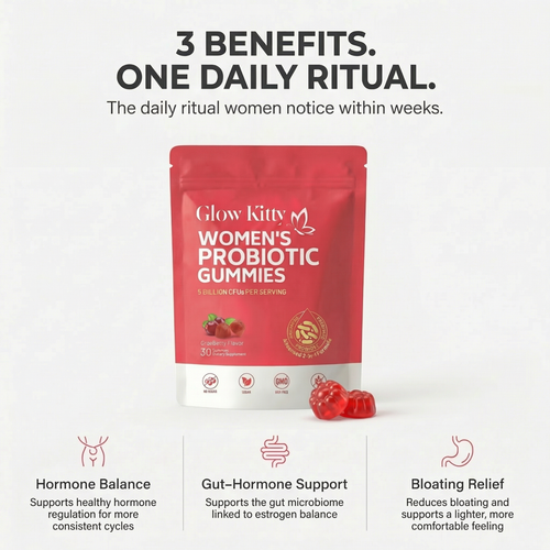 Glow Kitty™ Gut Reset Probiotic Gummies