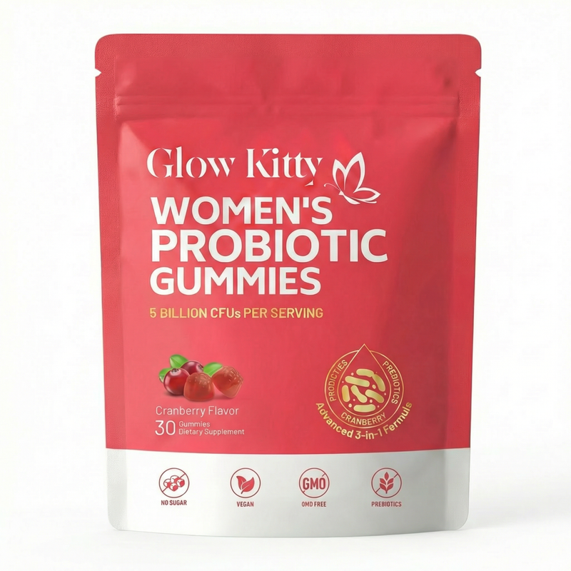Glow Kitty Probiotic Gummies – Built for Cycle Balance and Fertility Support